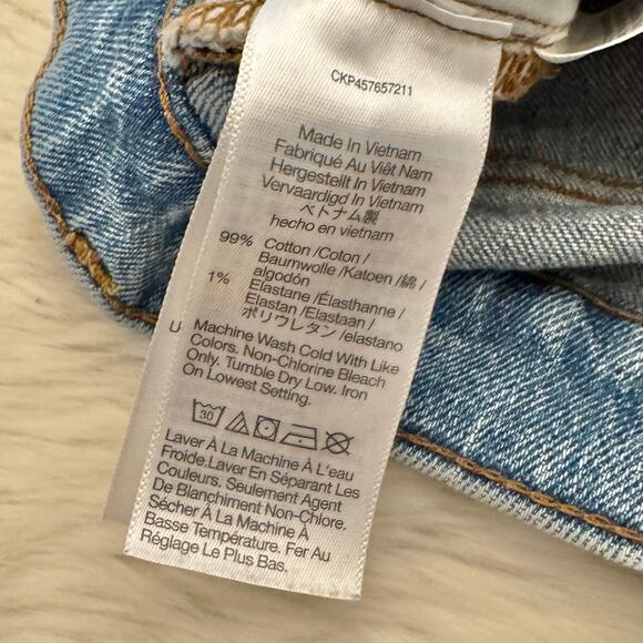 Madewell The Perfect Vintage Jean Raw Hem 25 - Picture 9 of 16